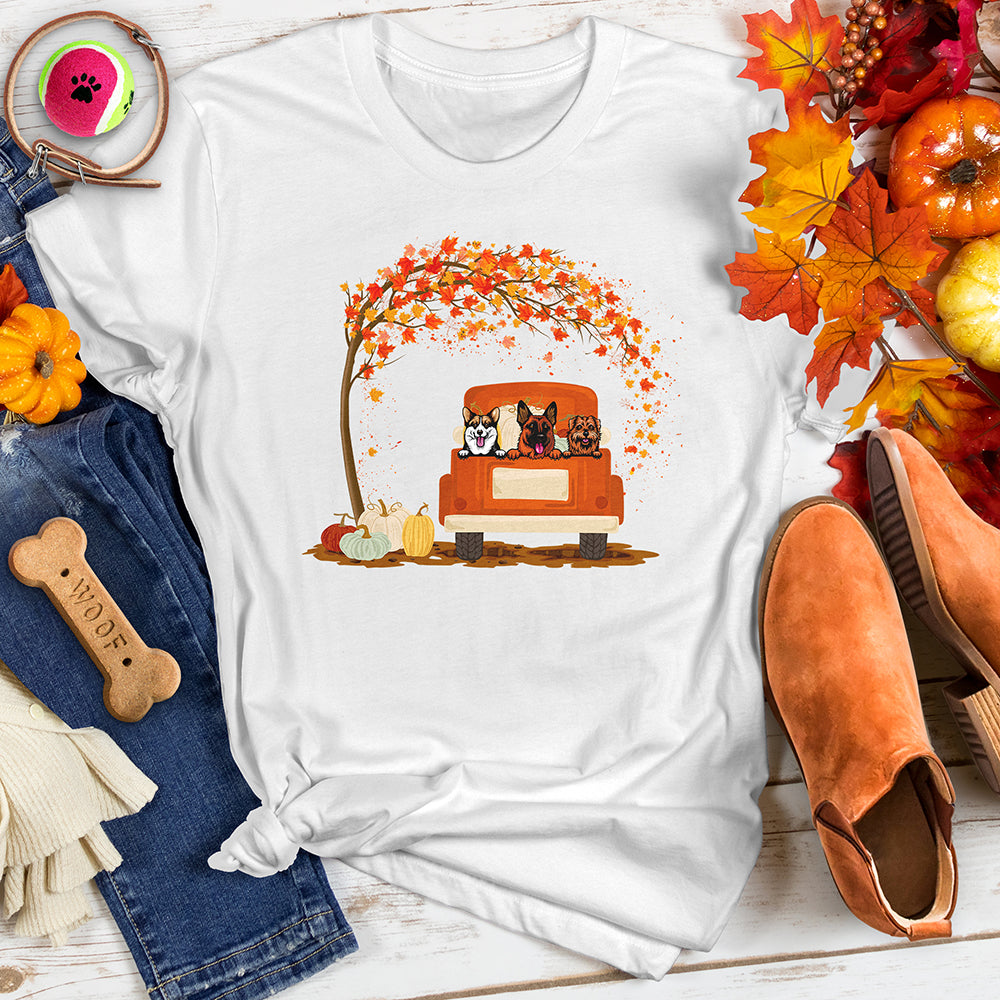 Pickup Truck Dogs Tee