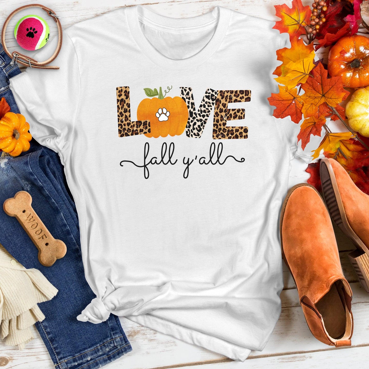 Love Fall Y'All Tee