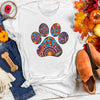 Psychedelic Paw Print Tee