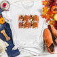 Dog Mom Fall Leopard Tee