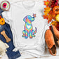 Tie Dye Spring Dog Tee