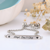 Adopt, Don't Shop Bar Bracelet