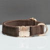 Velvet Dog Collar & Leash