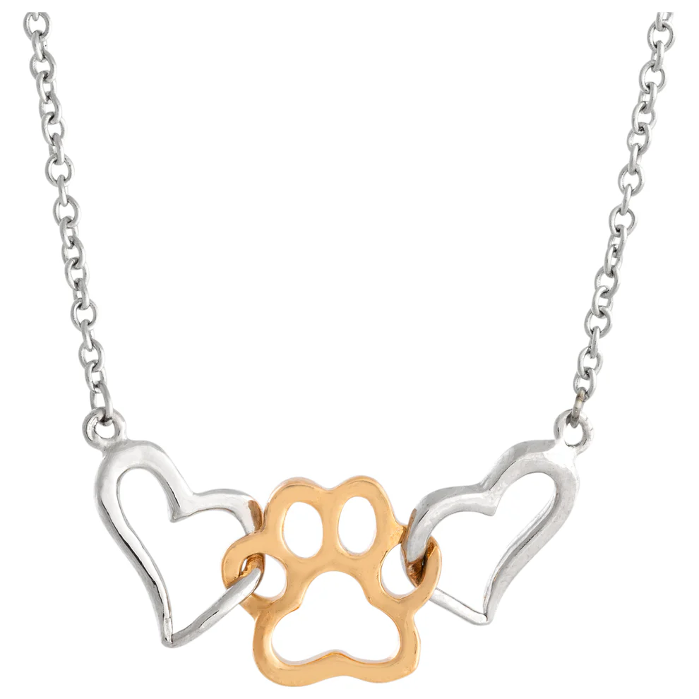 Celestial Pup Pawprint Necklace
