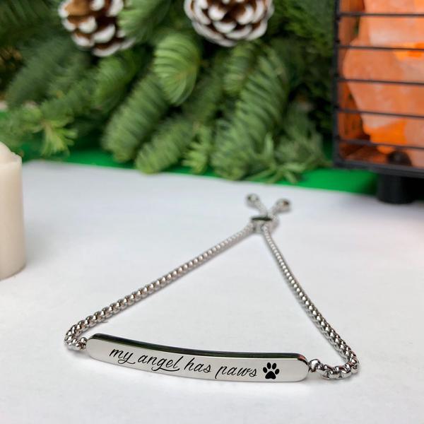My Angel Has Paws Bracelet