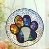 Mosaic Paw Suncatcher