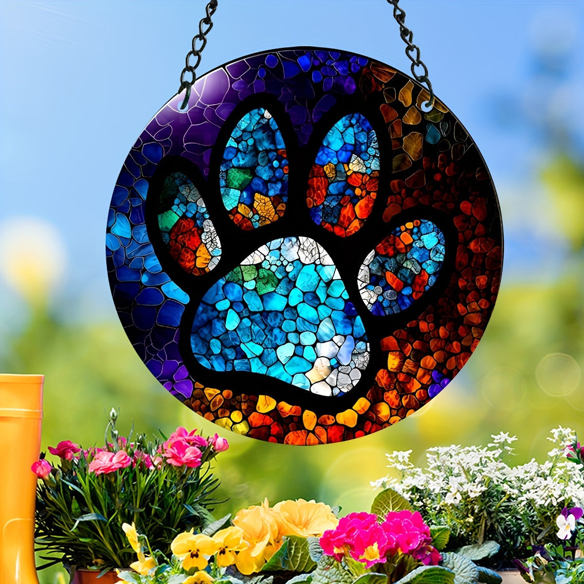 Sagrada Paw Suncatcher