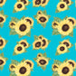 Sunflower Collar and Bracelet Set