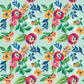 Tropical Flowers Collar and Bracelet Set